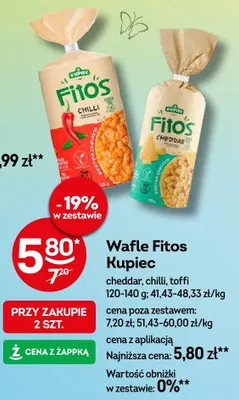 Wafle cheddar, chilli, toffi promocja w Żabka