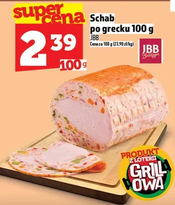 Schab po grecku JBB promocja w TOPAZ