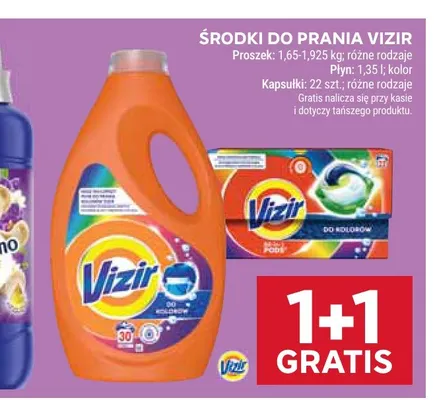 Proszek do prania Vizir promocja w Stokrotka