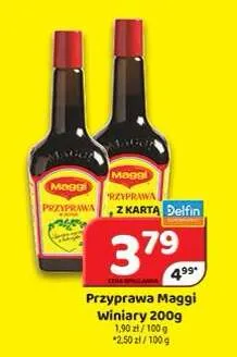 Przyprawa płynna Maggi promocja w Delfin