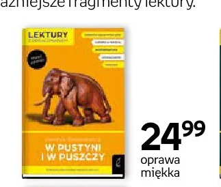 Książka W pustyni i w puszczy Henryk Sienkiewicz oprawa miękka promocja w Empik