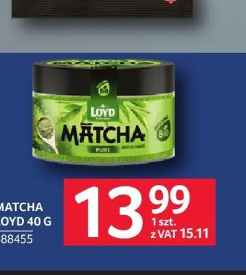 Matcha Loyd promocja w Selgros