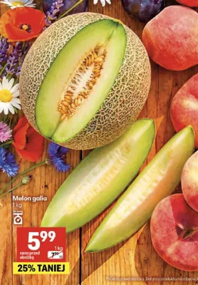 Melon galia promocja w Delikatesy Centrum