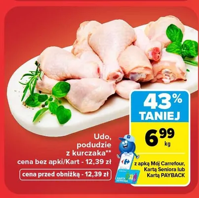 Udo z kurczaka promocja w Carrefour