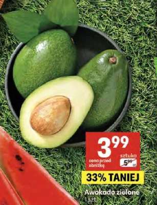 Awokado zielone promocja w Delikatesy Centrum