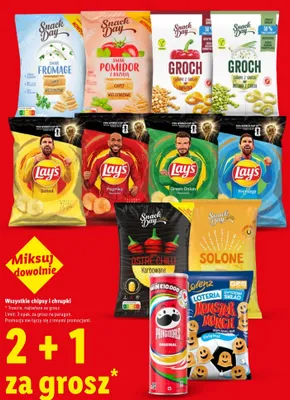 Chipsy Fromage Lay's promocja w Lidl