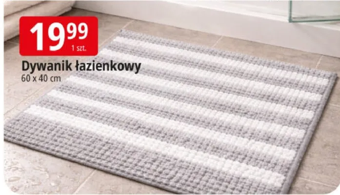 Dywanik łazienkowy promocja w Leclerc