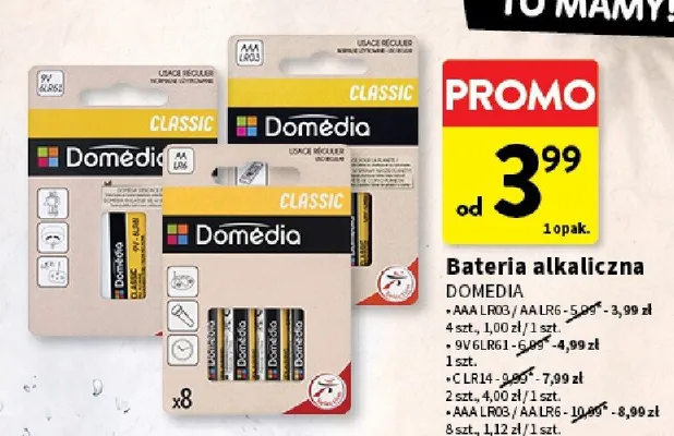 Bateria alkaliczna Domédia D LR20 2-pak promocja w Intermarche