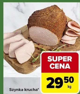 Szynka krucha promocja w Carrefour Express