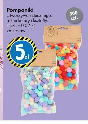 Pomponiki DIY promocja w Tedi