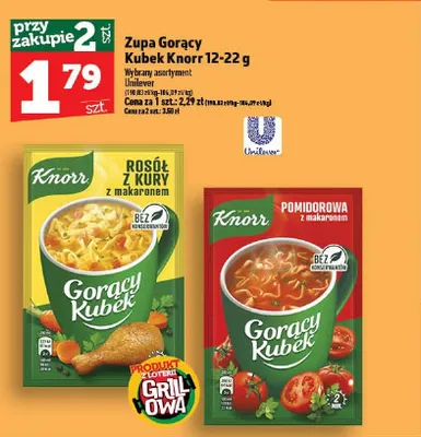 Zupa Gorący Kubek Knorr Pomidorowa z makaronem promocja w TOPAZ