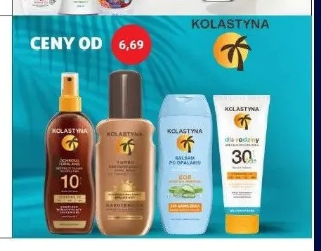 Kosmetyki do opalania Kolastyna promocja w Blue Stop