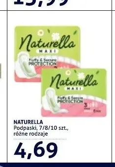 Podpaski Naturella promocja w Blue Stop