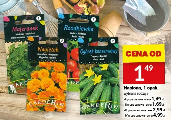 Nasiona kwiatów promocja w Twój Market