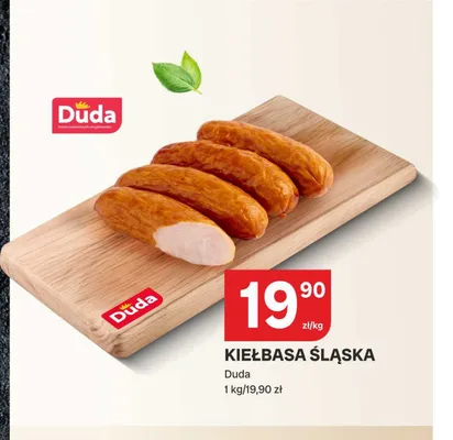 Kiełbasa śląska Duda promocja w Chorten