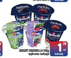 Jogurt Jogobella jagoda Zott promocja w Tomi Markt