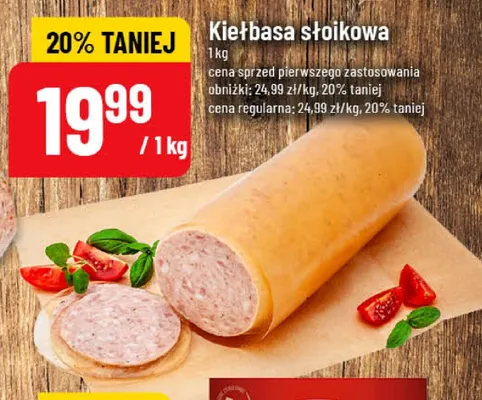 Kiełbasa słoikowa promocja w POLOmarket