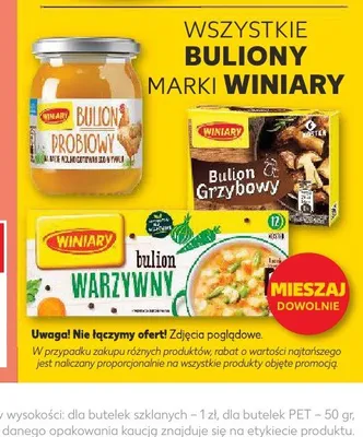 Bulion warzywny Winiary promocja w Kaufland