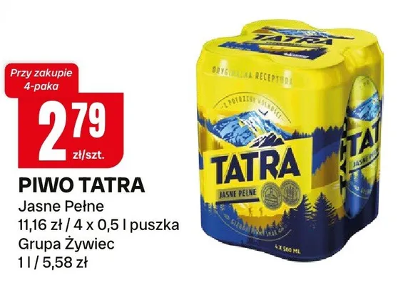 Piwo jasne pełne promocja w Chorten