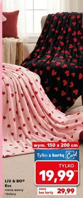 Koc różne wzory i kolory promocja w Kaufland