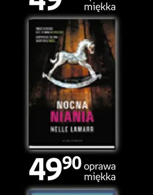 Książka Nocna niania Nelle Lamarr promocja w Empik