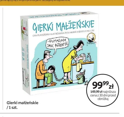 Gra planszowa Gierki małżeńskie promocja w Empik