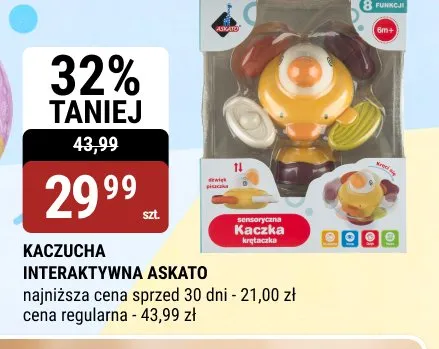 Kaczucha interaktywna Askato promocja w bi1