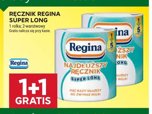Ręcznik Regina Super Long promocja w Stokrotka