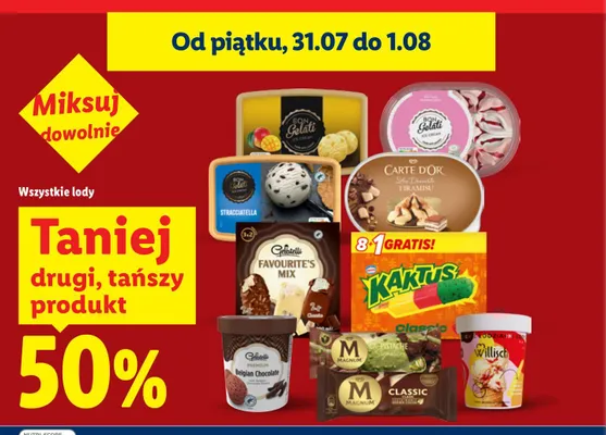 Lody Willisch promocja w Lidl