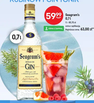 Gin Seagram's promocja w Żabka