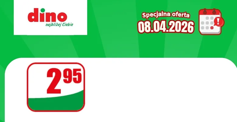 Specjalna oferta na 08.04.2026 - promocje spoza gazetki, strona 2 promocja w Dino