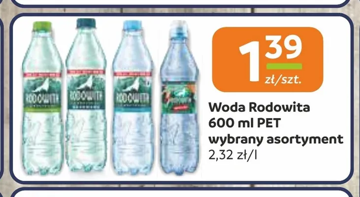 Woda Rodowita promocja w Gama