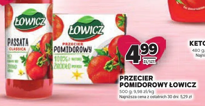 Passata classica Łowicz promocja w Stokrotka