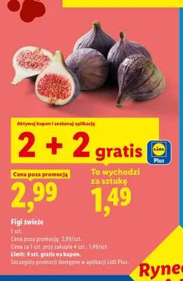 Figi świeże promocja w Lidl