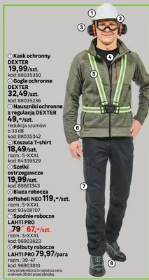 Nauszniki ochronne z regulacją promocja w Leroy Merlin