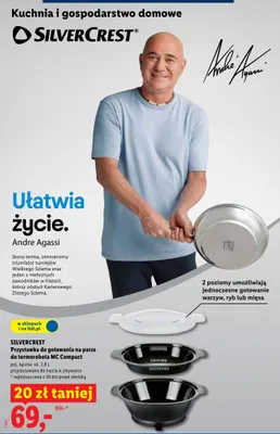 Przystawka do gotowania na parze do termorobota MC Compact promocja w Lidl