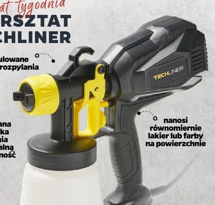 Elektryczny pistolet malarski Techliner promocja w Netto