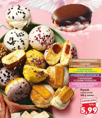 Pączek różne smaki  promocja w Kaufland