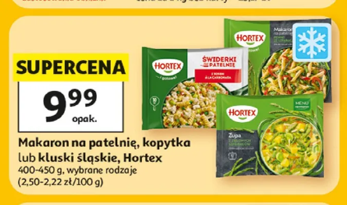 Kopytka Hortex promocja w Auchan