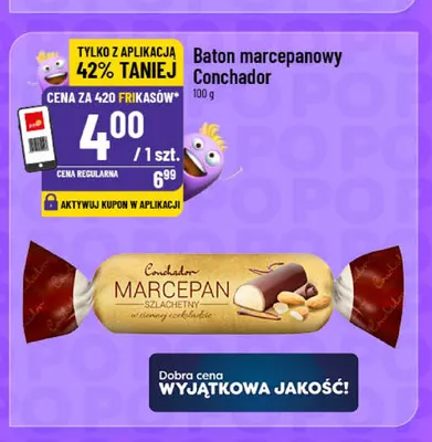 Baton marcepanowy Conchador promocja w POLOmarket
