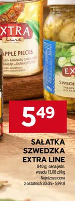 Sałatka szwedzka Extra Line promocja w Stokrotka