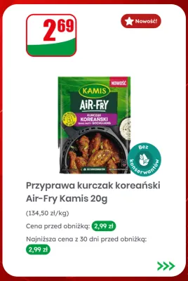 Przyprawa kurczak koreański Air-Fry Kamis promocja w Dino