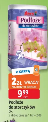 Podłoże do storczyków Ok Arex promocja w Leclerc