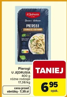 Pierogi różne rodzaje promocja w Carrefour Market