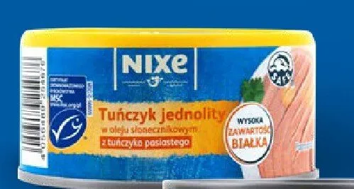 Tuńczyk jednolity w oleju słonecznikowym promocja w Lidl