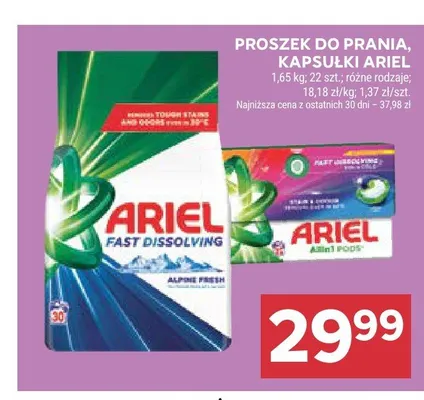 Proszek do prania koloru Tandil promocja w Stokrotka