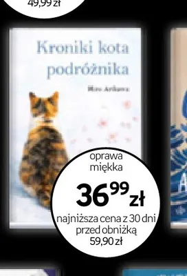 Książka Kroniki kota podróżnika Hiro Arikawa promocja w Empik