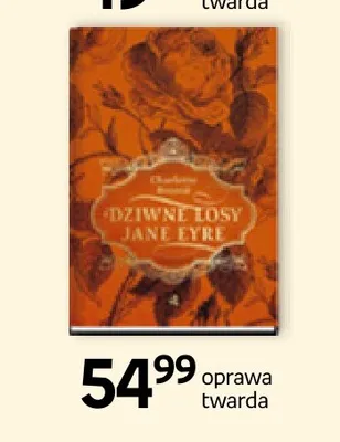 Książka Dziwne losy Jane Eyre oprawa twarda promocja w Empik
