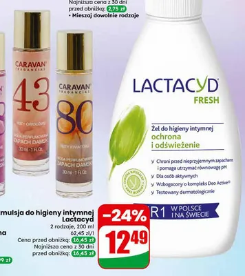 Emulsja do higieny intymnej Fresh promocja w Dino