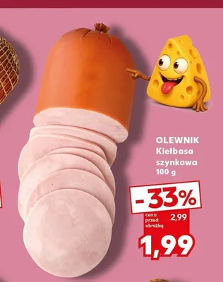 Kiełbasa szynkowa Olewnik promocja w Kaufland